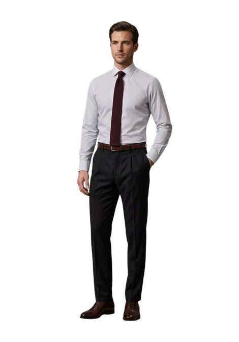 Pantalone Michael Coal Uomo Slim Fit con Pinces MICHAEL COAL | Pantaloni | MC1.FREDERICK1CM51